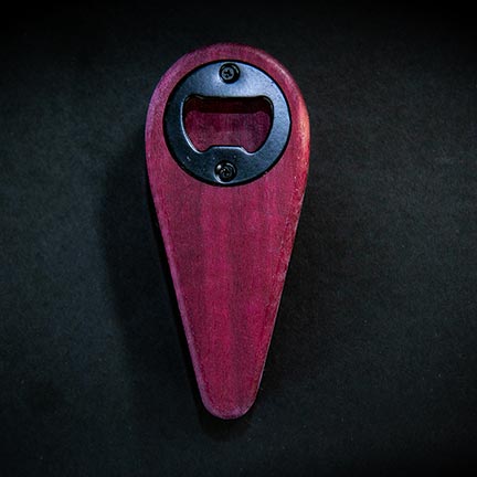 Purple Heart Bottle Opener