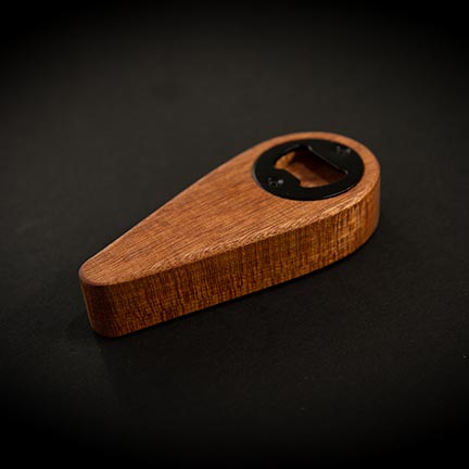 Sapele African Mahagony Bottle Opener