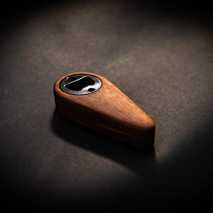 Walnut Bottle Opener