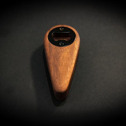 Walnut Bottle Opener